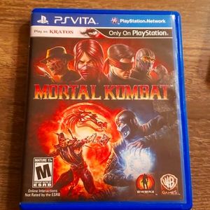 PS VITA VIDEO GAME MORTAL KOMBAT 9